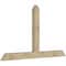 Ekena Millwork Portland Rough Sawn Timber Gable Bracket, Douglas Fir, 84"W x 49"H x 4"D x 6"F, 14/12 Pitch GBW084X49X0406POR00RDF - alternate 4